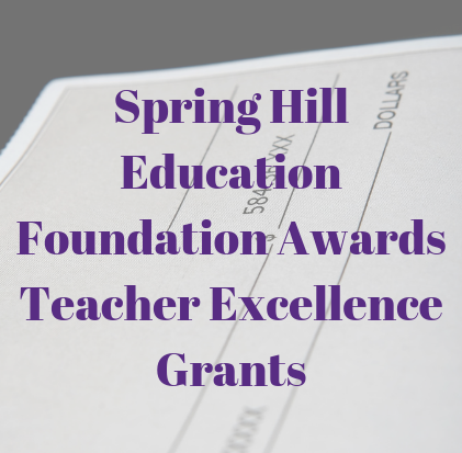  SHEF Awards Teacher Excellence Grants Graphic